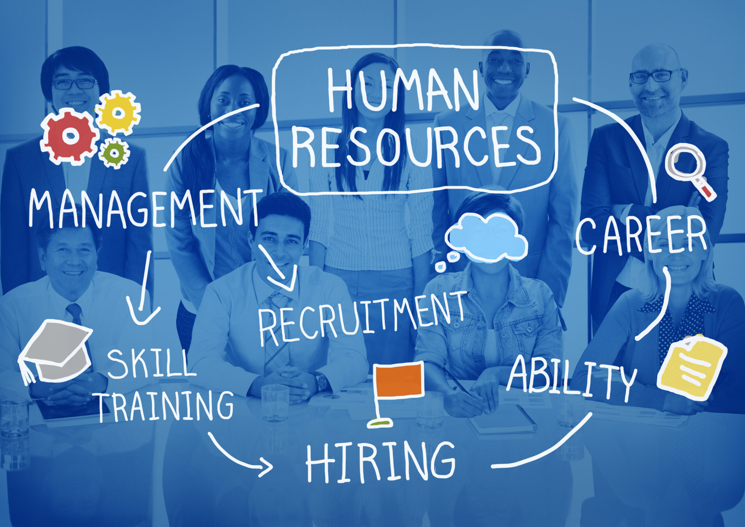 Home human resource hiring recruiter select career concept